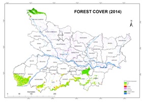 बिहार का वन आवरण