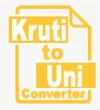 Kruti dev to unicode Converter